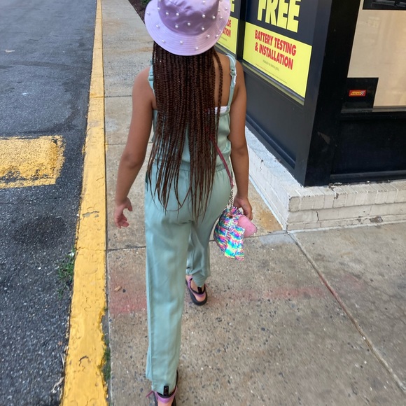 Girl’s Lightweight Cotton Overall - Picture 2 of 8